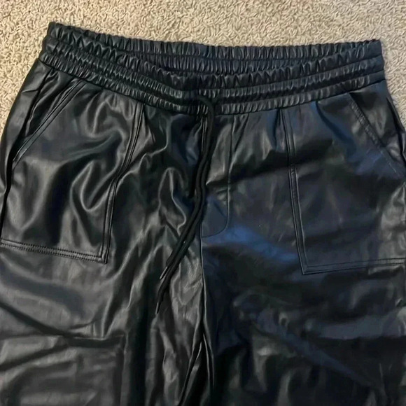 BCBGeneration Faux Leather joggers never worn but no tags - Picture 2 of 5